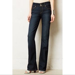 Paige dark wash flare jeans